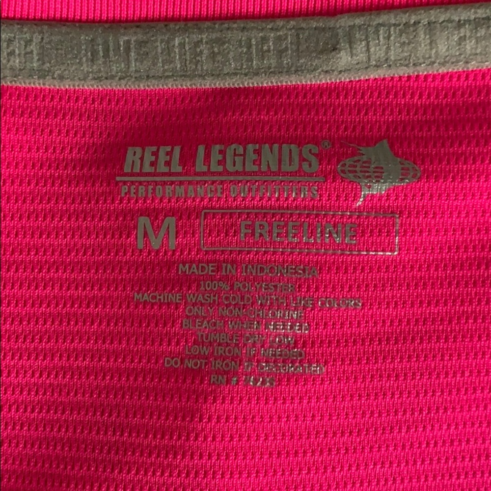 Reel Legends S/S Performance FreeLine Shirt - Picture 7 of 7
